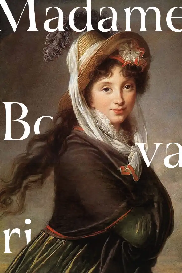 Affiche culturelle sur le thème de Madame Bovary