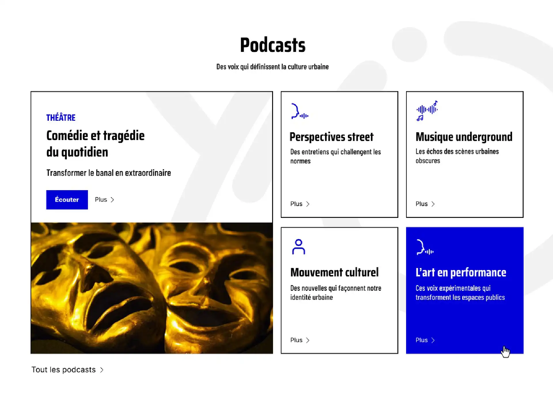Capture du site Oyé, un média culturel et urbain strasbourgeois