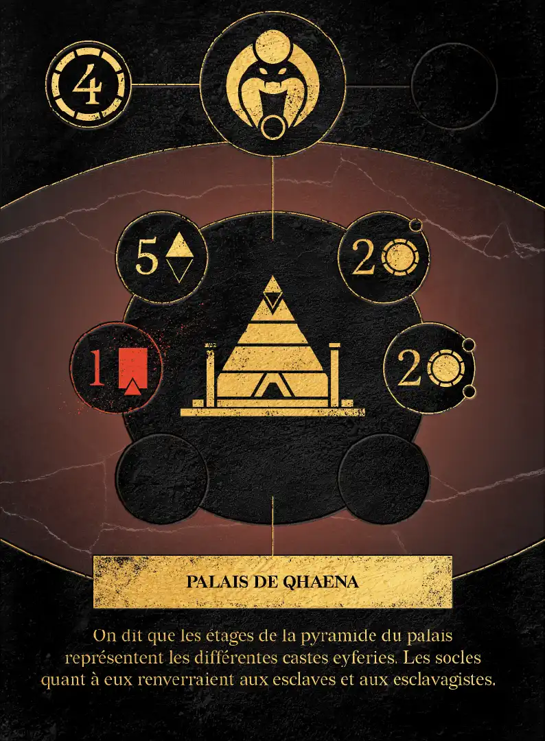 Carte de jeu Palais de Qhaena