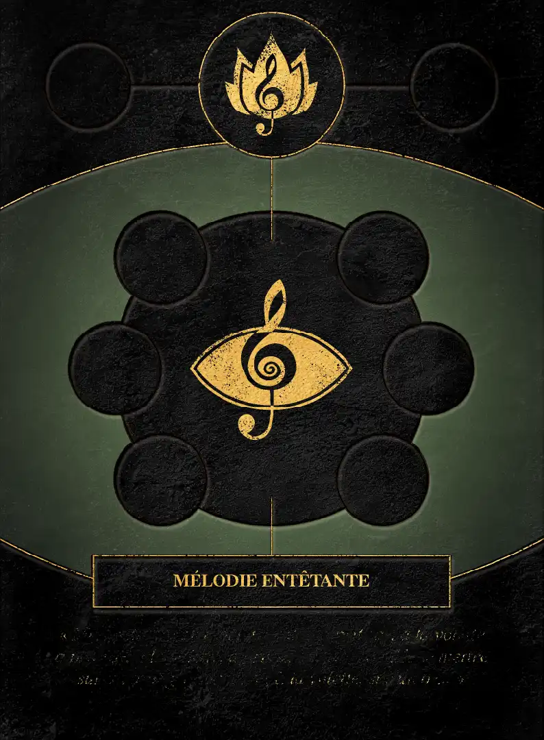 Carte de jeu Mélodie entêtante