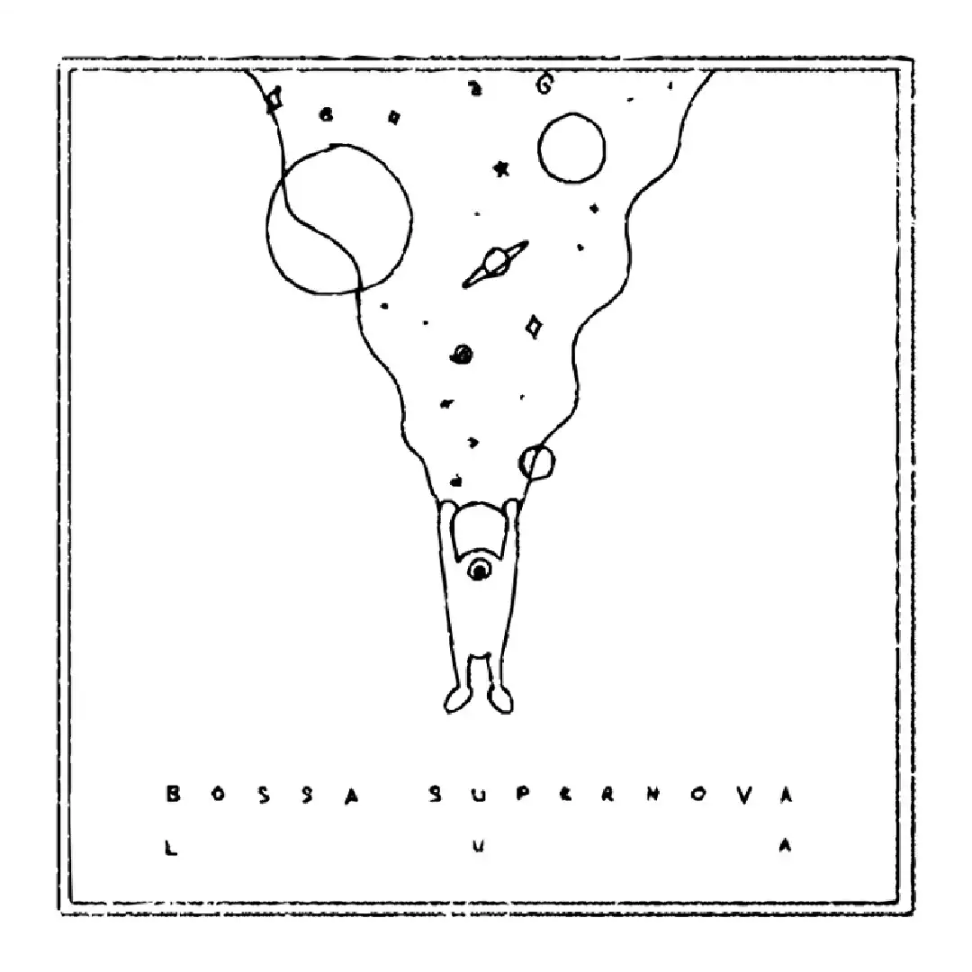 Croquis de la pochette vinyle