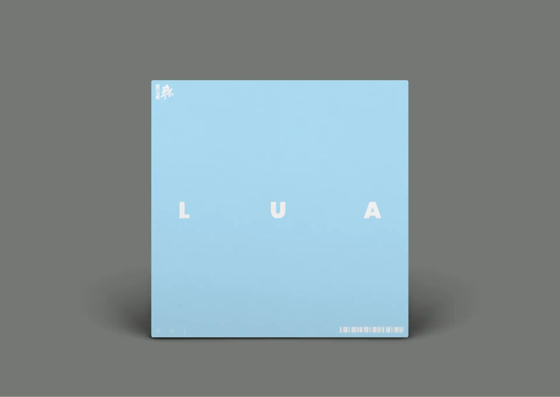 Mockup de la pochette vinyle de dos