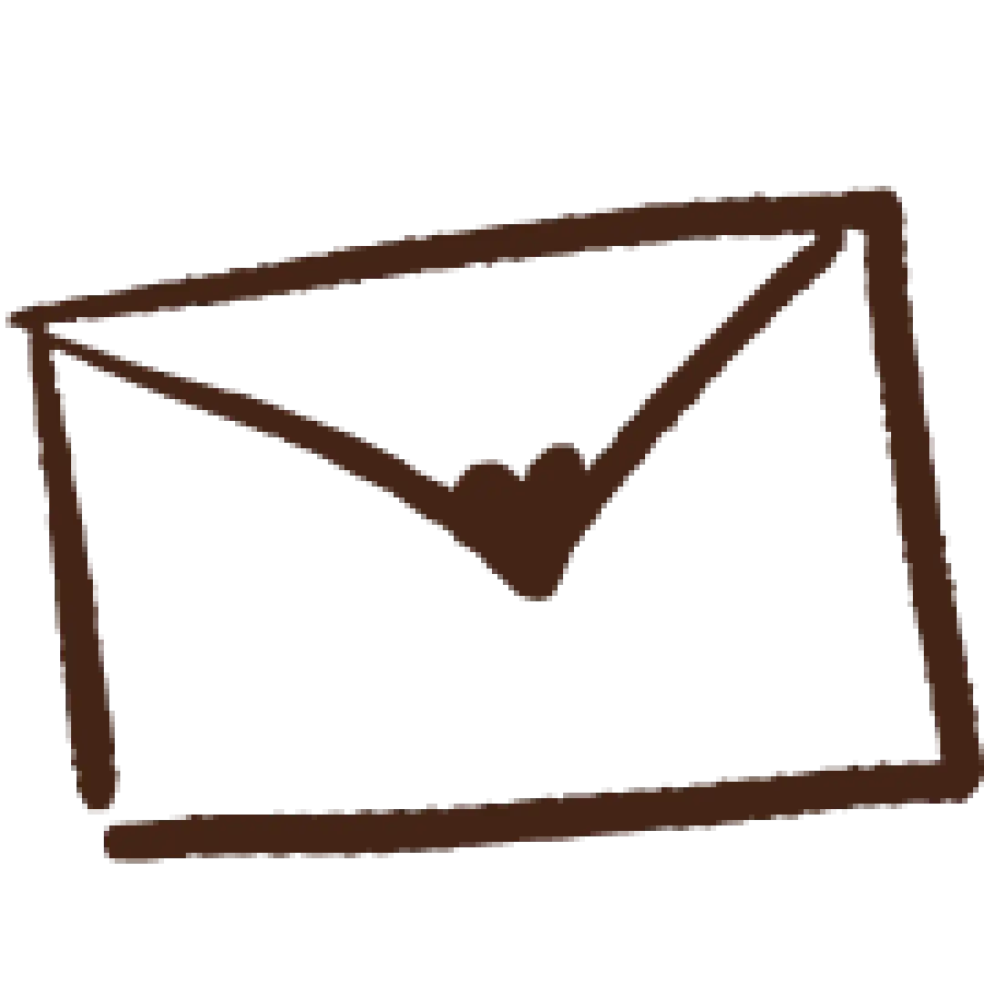 Illustration d'une enveloppe fermée