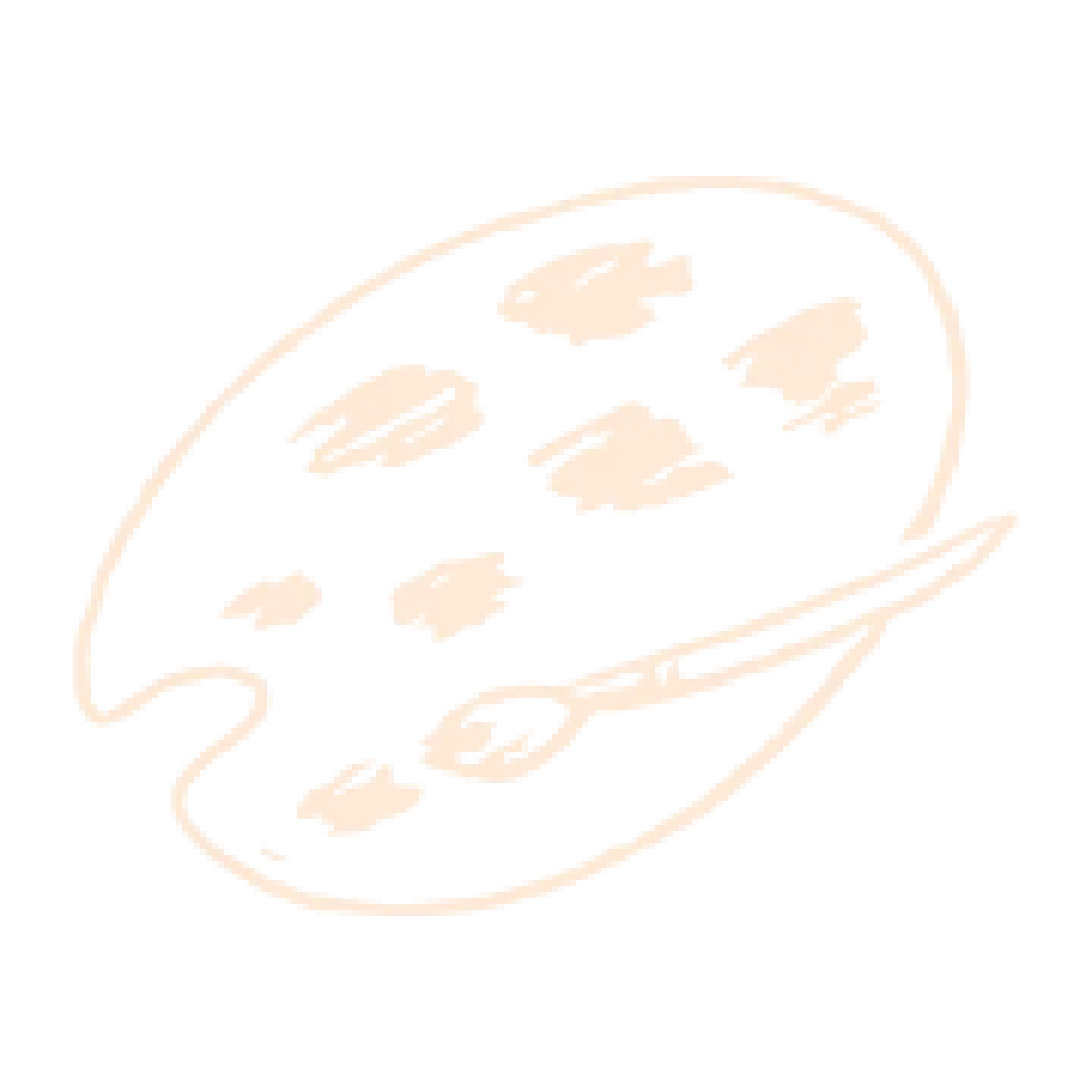 Illustration de palette de peinture